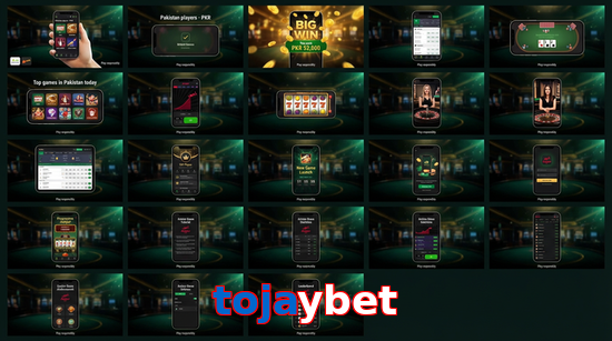 Main screen of Tojaybet bet page for PK players