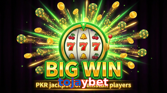 Big win animation on Tojaybet slot game