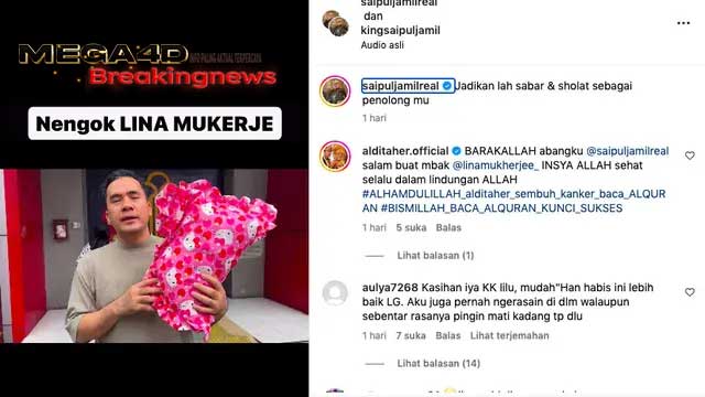 Saipul Jamil Kembali Jenguk Lina Mukherjee di Penjara, Tunjukkan Surat dari Sang Sahabat