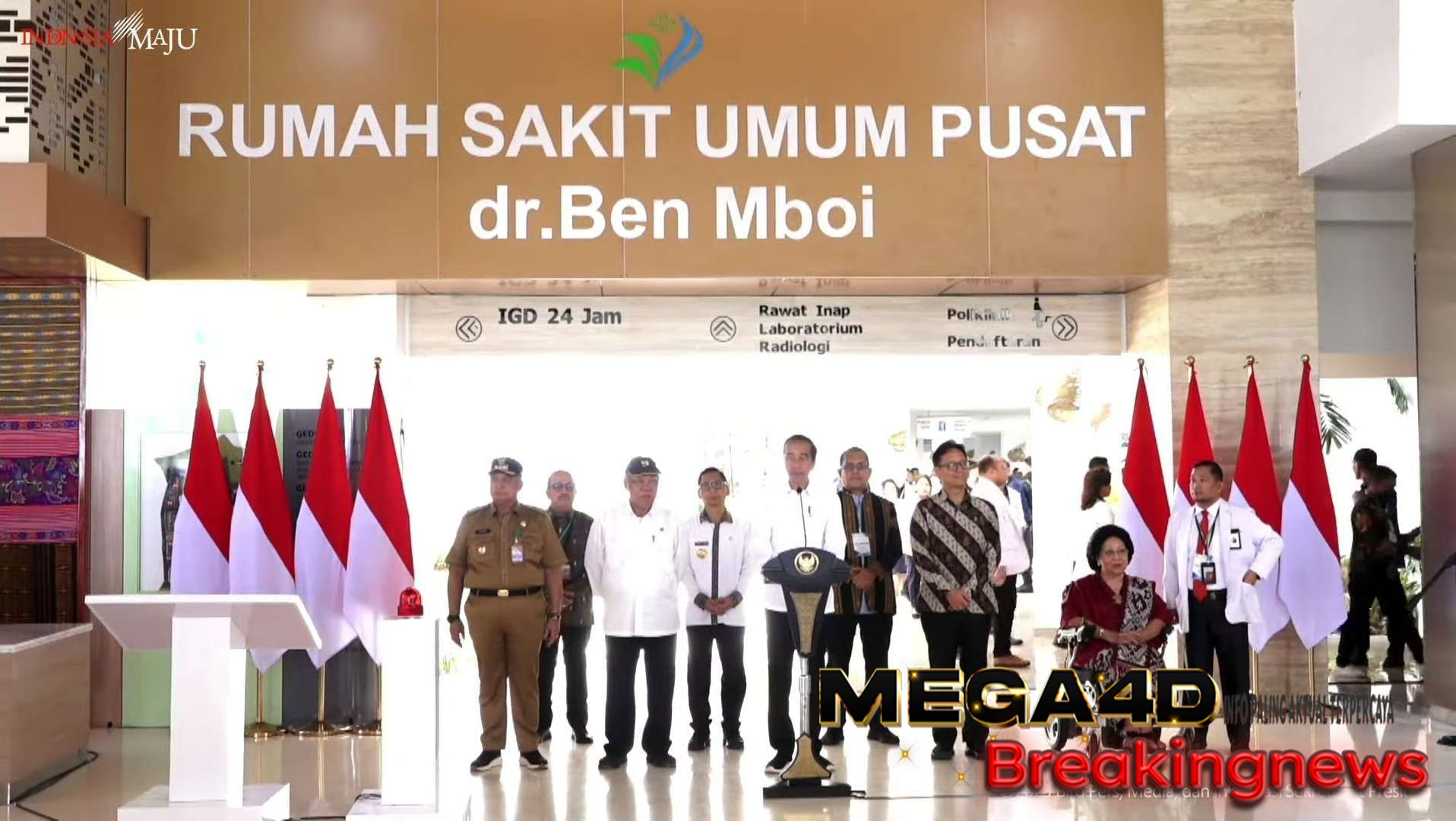 Jokowi Resmikan RS Terbesar di Indonesia Timur: Tidak Usah Jauh-jauh ke DKI