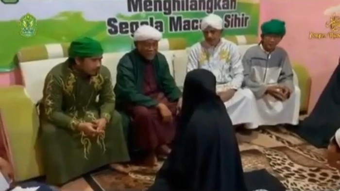 Video pengajian meresahkan boleh tukar pasangan yang viral di media sosial (Foto: tangkapan layar/video Instagram)