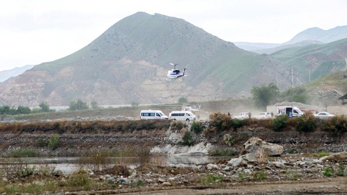 Letak Jatuh Helikopter Iran Ditemukan, Tak Ada Yang Selamat