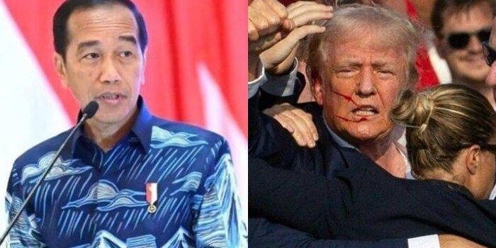 Donald Trump Ditembak Saat Berpidato, Jokowi: Saya Terkejut dan Sedih…