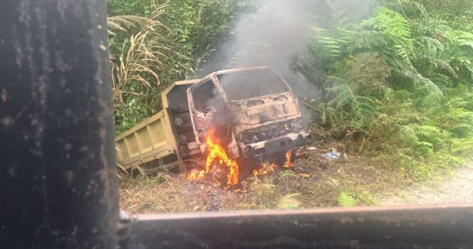 KKB Bunuh Warga Sipil dan Bakar Truk di Yahukimo