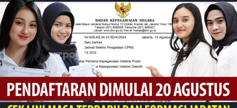 Dibuka 20 Agustus 2024, Begini Cara Daftar CPNS di sscasn.bkn.go.id