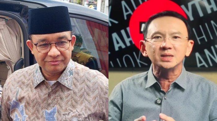 Ahok siap dukung Anies di Pilgub Jakarta 2024. (CNN Indonesia/LB Ciputri Hutabarat)