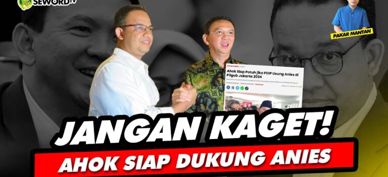 Ahok Siap Dukung Dan Menangkan Anies Jika Diusung PDIP di Pilgub Jakarta 2024