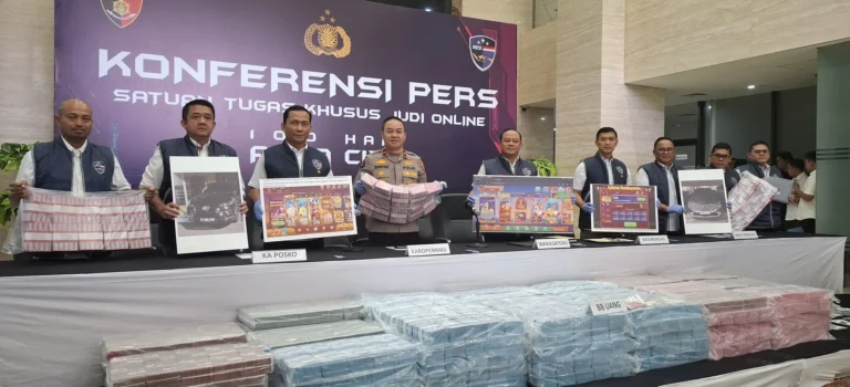 Polri Berhasil Bongkar Situs Judi Online 82-78 dengan Omzet Rp70 Miliar