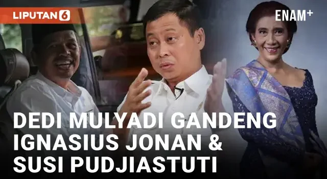 Dedi Mulyadi Terangkan Alasan Gandeng Ignasius Jonan & Susi Jadi Penasihat di Jawa Barat